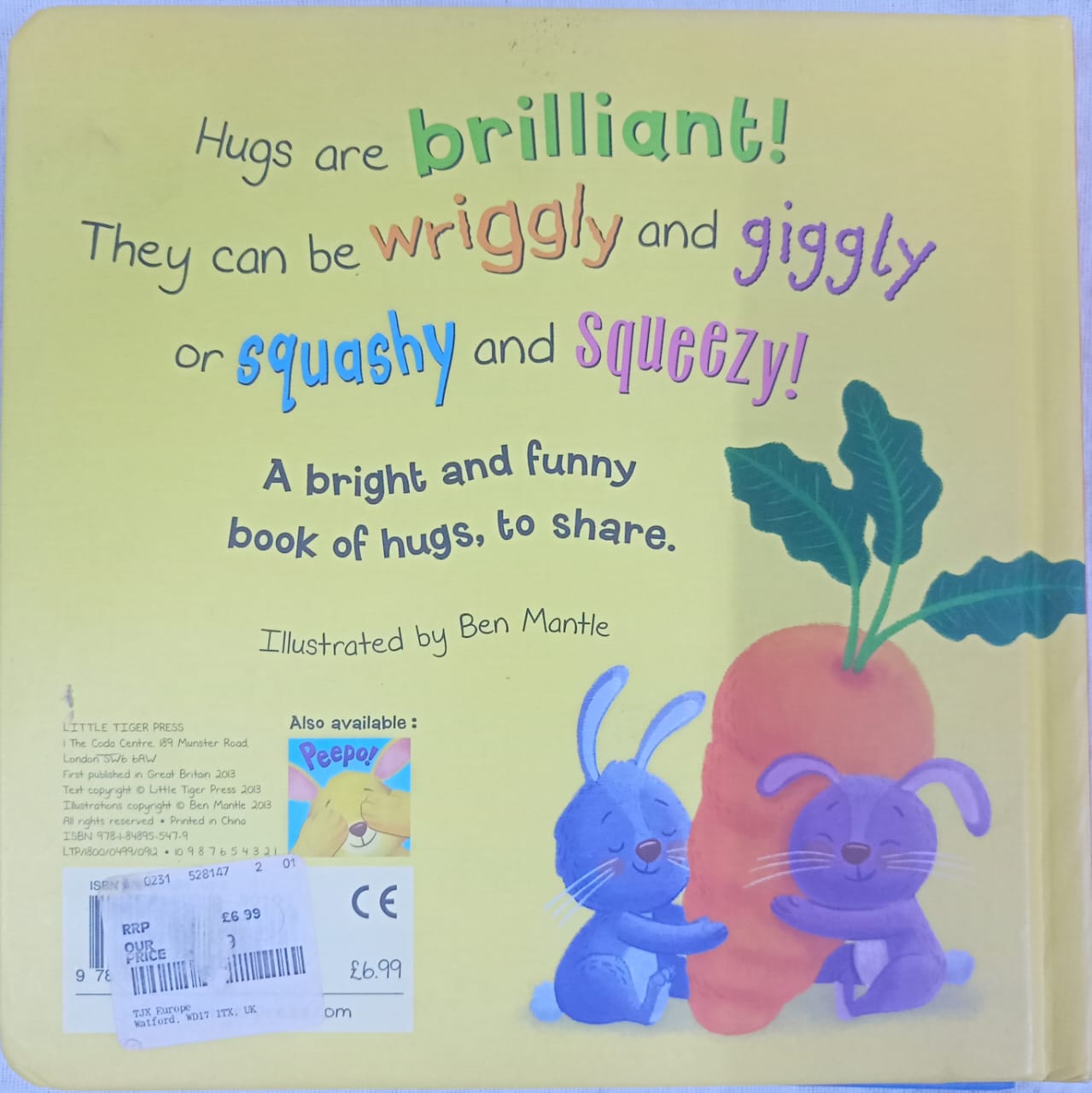 HUG (BOARD BOOK)